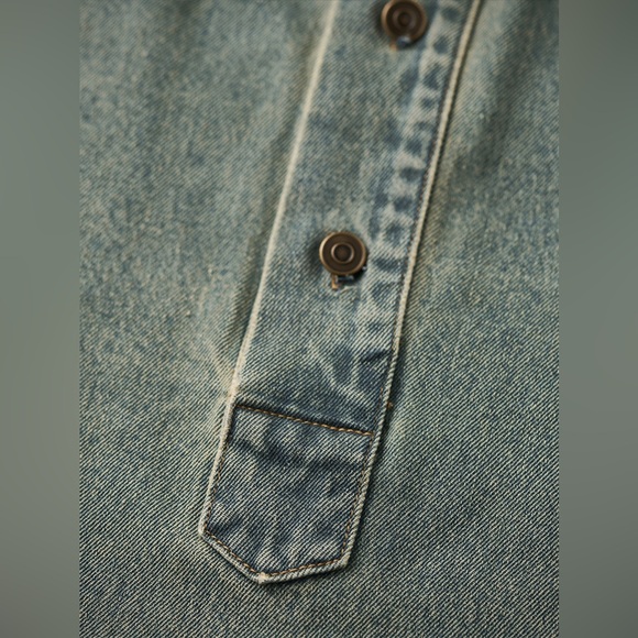 Karaku Retro Denim Longsleeve - Picture 10 of 16